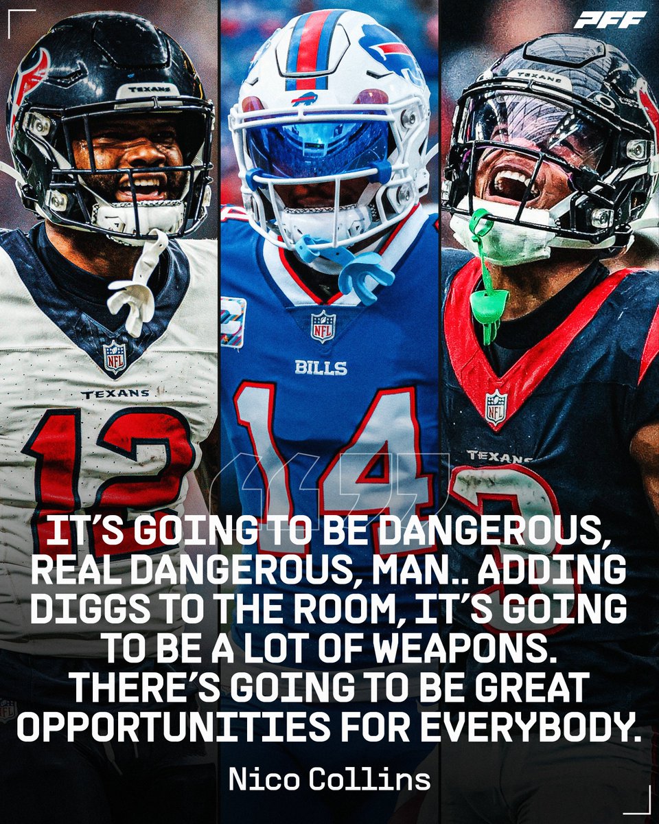 The Texans offense is going to be DANGEROUS 💥