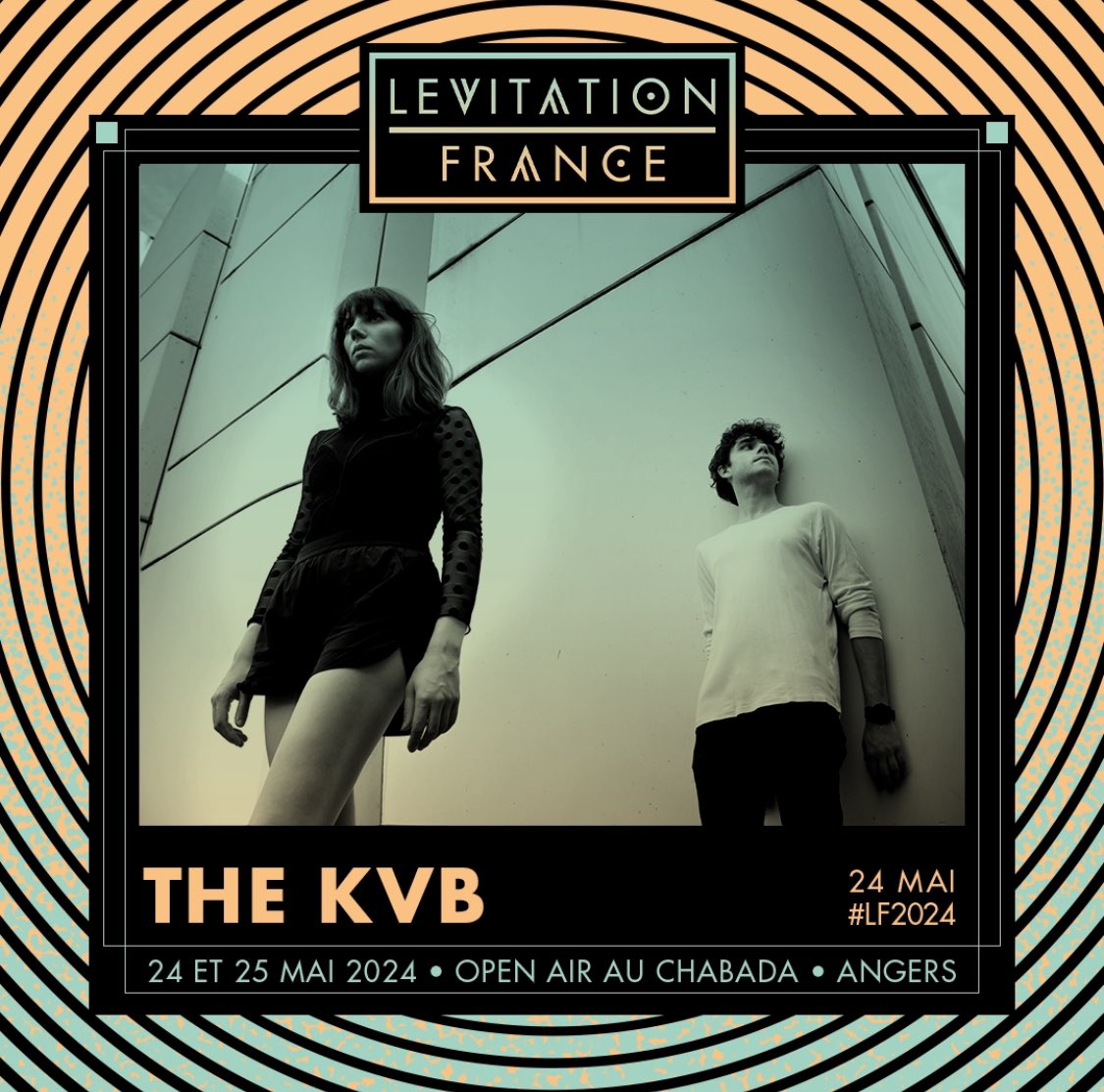 Sadly we will not be able to play Levitation in Angers on May 24th because Geoffs broken ankle will still not be mended in time to play. But we’re happy to hear that our label mates @TheKVB will be replacing us at the festival, you’re lucky people! We’re very sorry, Beak> x