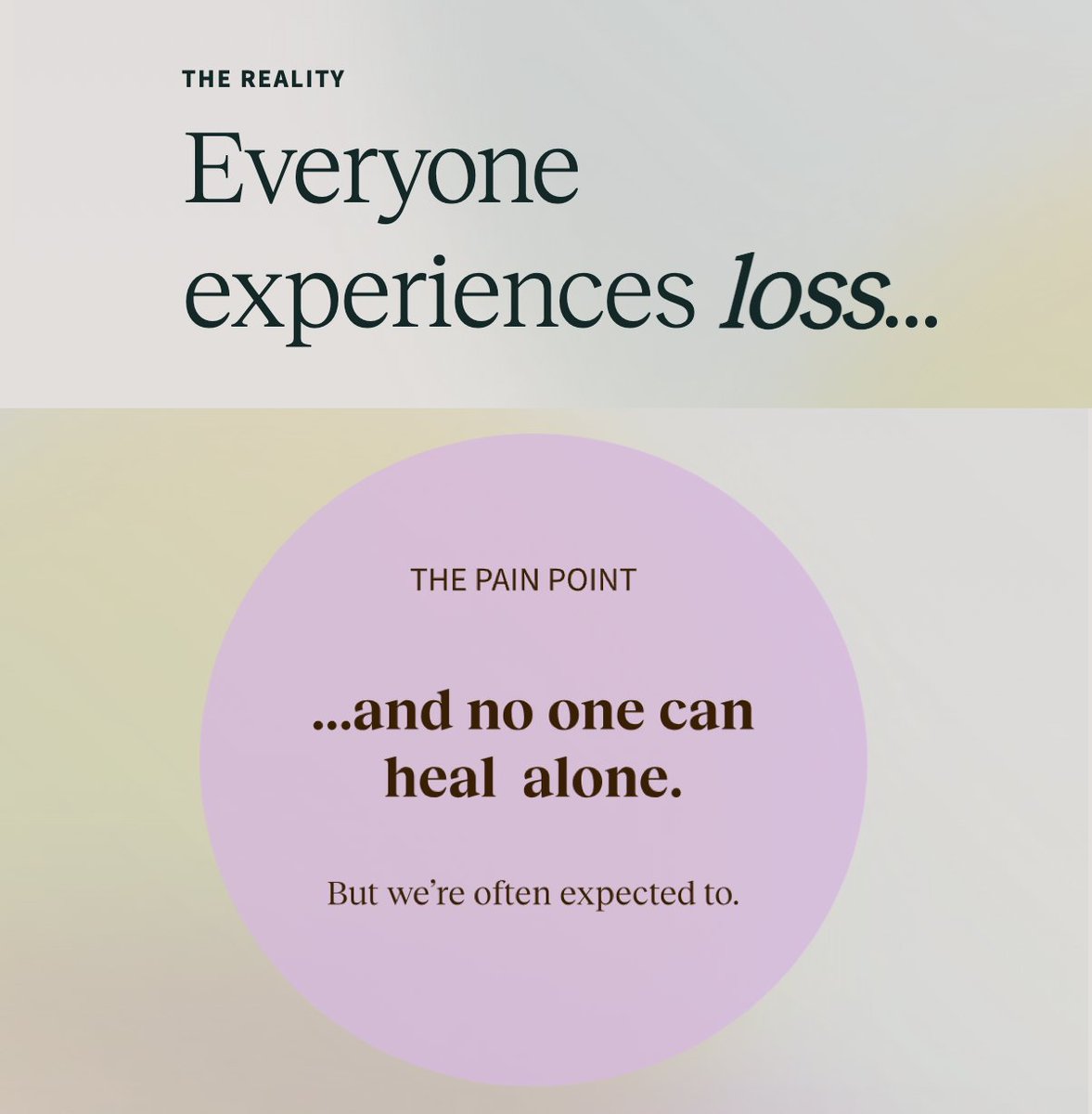 rickbenger's tweet image. chuffed to see the Social Healing Project go live — an inspiring exploration into loss, healing, narrative, and community by @chwoodiwiss. 

socialhealingproject.com