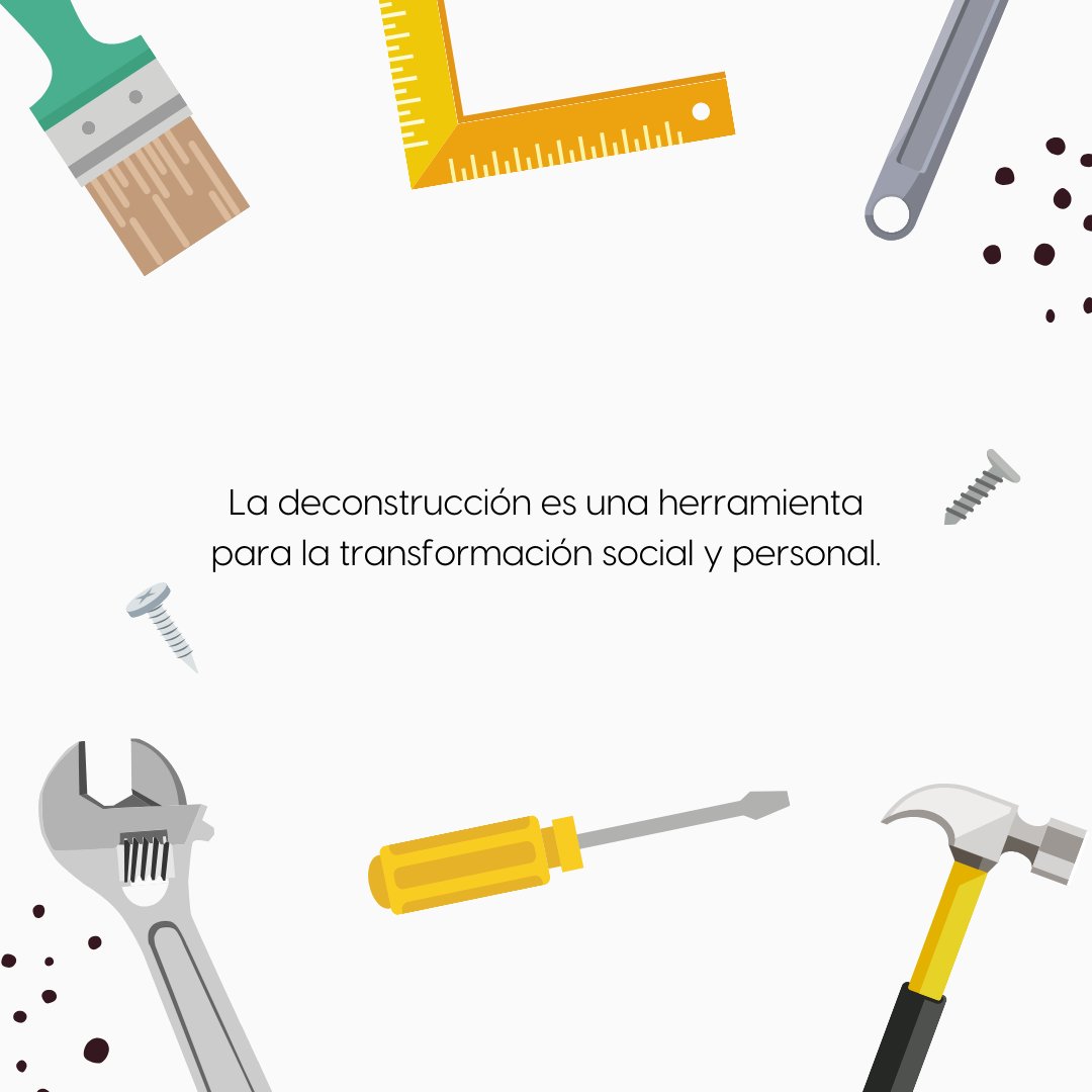 Deconstruir es un proceso continuo de aprendizaje y transformación, y como la mayoría de los procesos, no es lineal.

#ProgramaDeGeneroEInclusion #JuventudInclusiva #Genero #Diversidad #Inclusión #LGBT #Igualdad #Estereotipos #Respeto