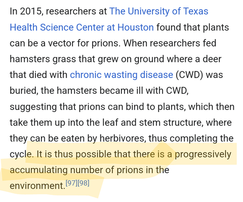 It's 2024, everything is made of prions and microplastics.