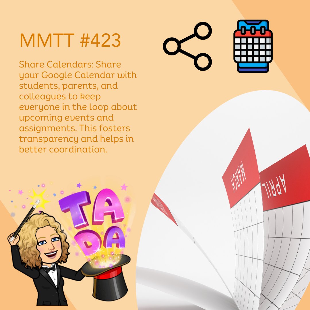 If you do NOT have a shared calendar with your team, family or students what are you waiting for?  Using #GoogleCalendar to help projects and deadlines is one way to #WorkSmarter  #MagyarsMagicalTechTips #423