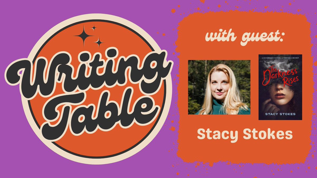 .@stacyastokes joins The Writing Table Podcast to discuss her latest YA thriller THE DARKNESS RISES 🤩 buff.ly/3QBnw6t