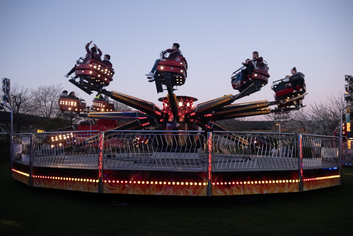 Enjoy a day at the fair with the John Searle Funfair, coming to Princes Park from 23 May - 2 June. With rides suitable for all ages alongside games stalls, shows and more - it's a great family day out 🎡