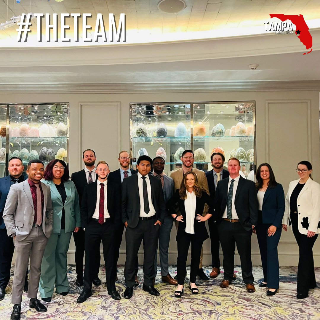 Our team is simply amazing! 👏 From their dedication to their creativity, every member brings something special to the table. Together, we're unstoppable! 💪 #DreamTeam #TeamWorkMakesTheDreamWork #AmazingTeam #meettheteam #workfam #tampacityconnections