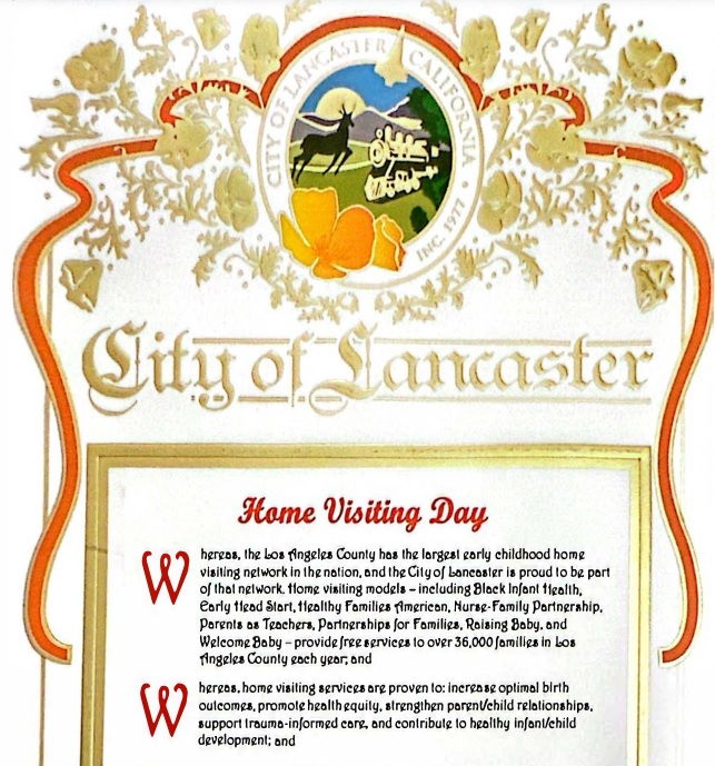 #HomeVisitingDay garnered growing recognition in L.A. County. Four of Los Angeles County’s biggest cities officially recognized April 19th as Home Visiting Day for the first time, a sign of program’s expanding public awareness. Learn more: first5la.org/article/home-v…