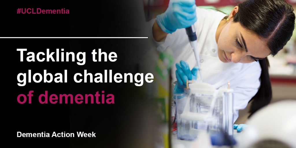 This #DementiaActionWeek, we're looking at how @UCL is focusing its world-leading expertise on... ❎ Prevention 🏥 Care 💉 Cure Check out our dedicated #UCLDementia page by @UCLBrainScience to learn about our work at the frontiers of brain science. bit.ly/3WJ3LOm