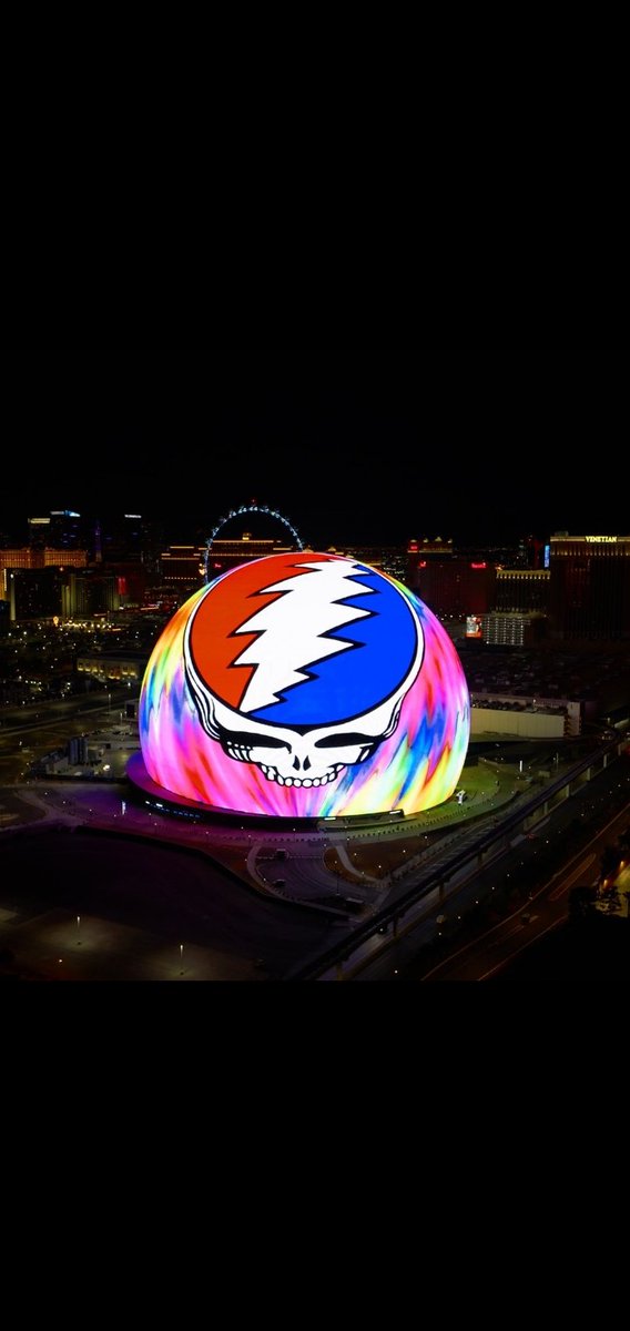 #Sphere we go! it all kicks off tomorrow. Viva Las Vegas #DeadAndCompany. Happy #WeirWednesday everyone.
#BobWeir #GratefulDead #NowPlaying #Playlist #music #MusicIsLife #wednesdayvibe #BeKind #keepgoing #keepthefaith #love
@BobWeir @GratefulDead @deadandcompany 
🙏❤✌🌈💀🌹
