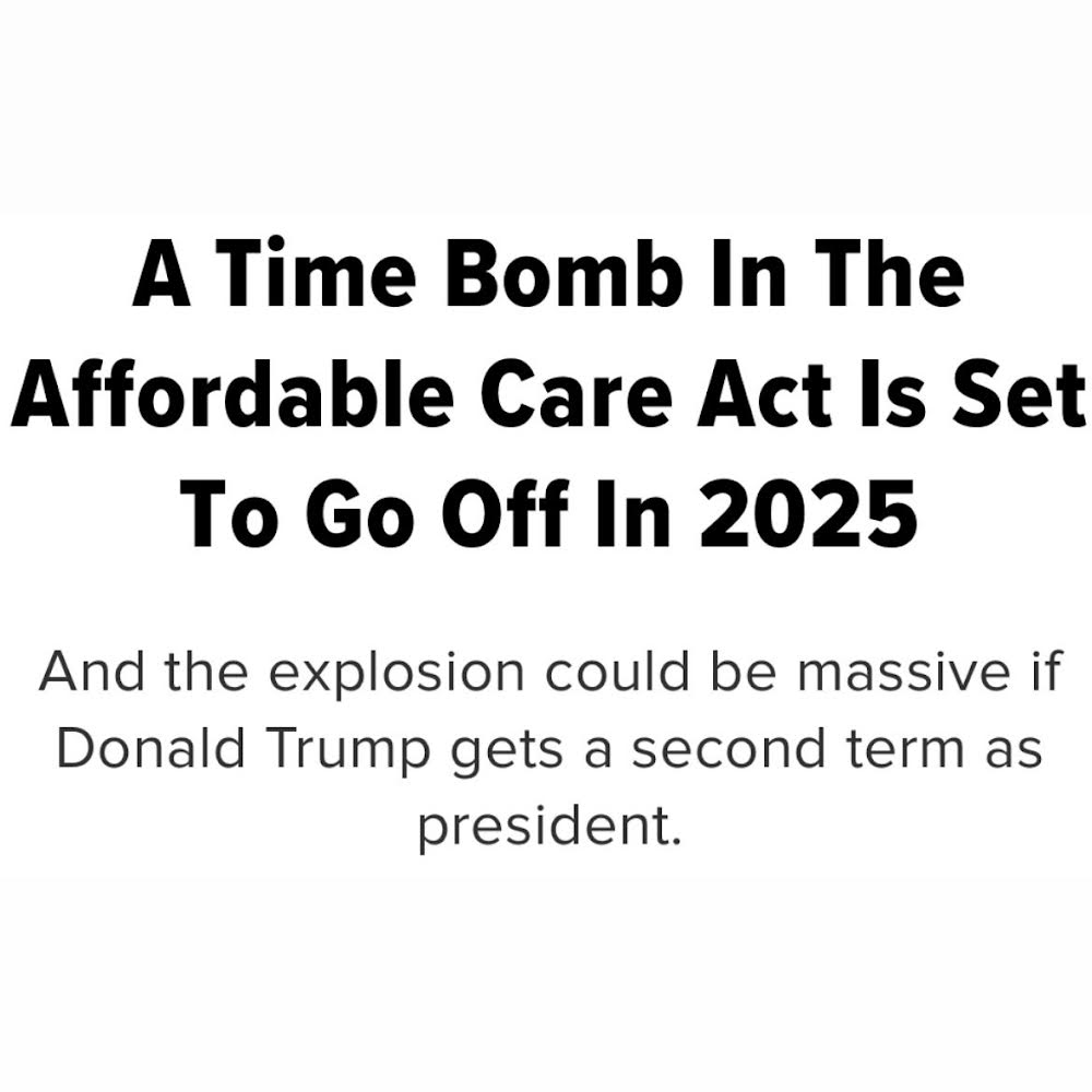 If Trump wins, health care costs for millions of Americans could go up. President Biden would stop that from happening. Read more about this election's stakes for health care in @HuffPost. huffpost.com/entry/aca-time…