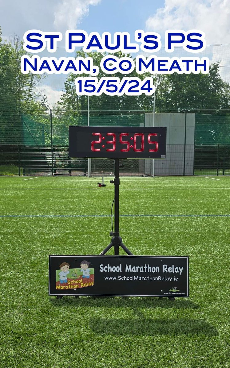 Fitter Younger (@fitteryounger) on Twitter photo <a href="/fitteryounger/">Fitter Younger</a> was at <a href="/stpaulsnavan/">St. Paul's School</a> today as they ran the #SchoolMarathonRelay fundraising event for the first time. They completed the marathon in a super time! Well done everyone! #fitteryounger #fullschoolevent #marathon #activeschool #fitkids SchoolMarathonRelay.ie <a href="/fitteryounger/">Fitter Younger</a> was at <a href="/stpaulsnavan/">St. Paul's School</a> today as they ran the #SchoolMarathonRelay fundraising event for the first time. They completed the marathon in a super time! Well done everyone! #fitteryounger #fullschoolevent #marathon #activeschool #fitkids SchoolMarathonRelay.ie