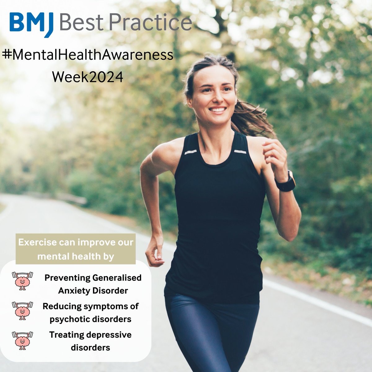 This week is #MentalHealthAwarenessWeek, with the theme 'Movement: more for our mental health'. 🏃 Exercise is important for our #MentalHealth, read more on why its so important at bit.ly/3wFgFSL @mentalhealth