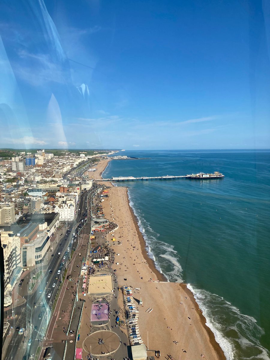After the #icnrtpi24 conference, the brave venture up the i360 …. @RTPIPlanners. Brighton you’ve done us proud