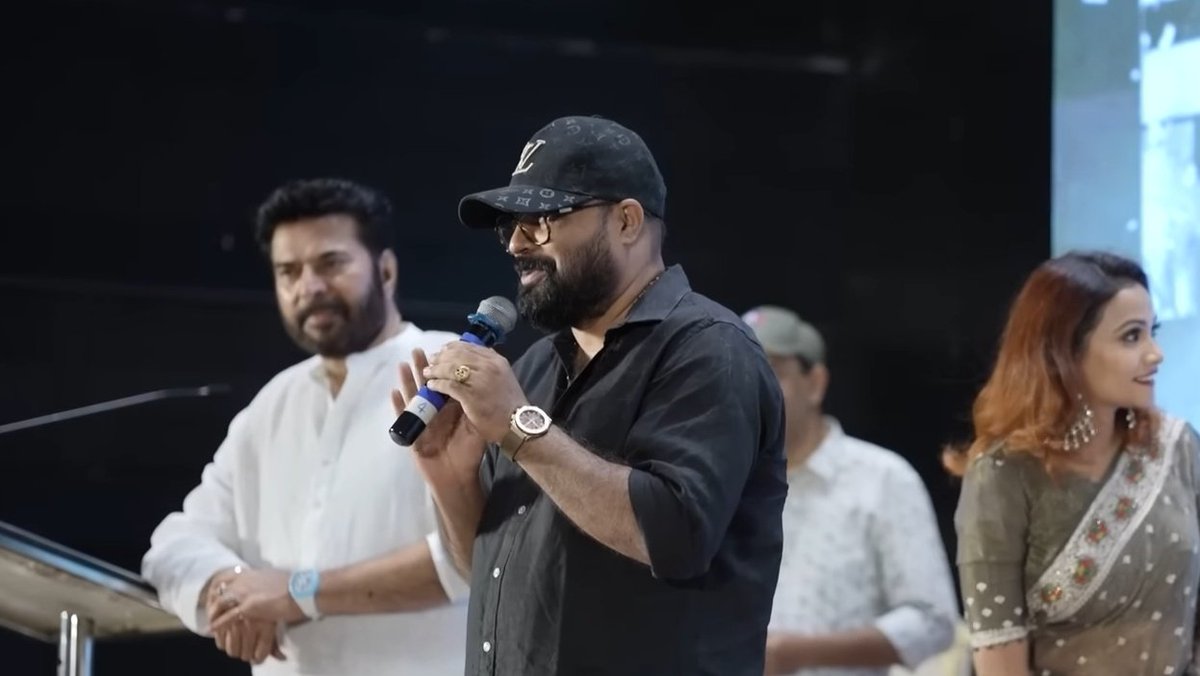 “I want to say a big sorry to Mammukka.
Because I have hurt him sooo much.
I’ve never made anyone suffer so hard in any of my films like this. I’m so sorry!!”

Vysakh’s words on @mammukka 🥹🤍

#TURBO | #Mammootty