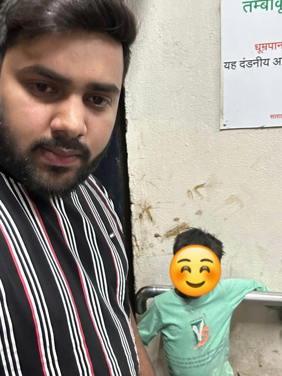 Thanks to the amazing work by @JeevanStambh and Society for Promotion of Youth and Masses (SPYM), the child has been located and is at his home, receiving the care he requires. 

The team has advised the parents on providing proper care and is exploring options to enroll him in