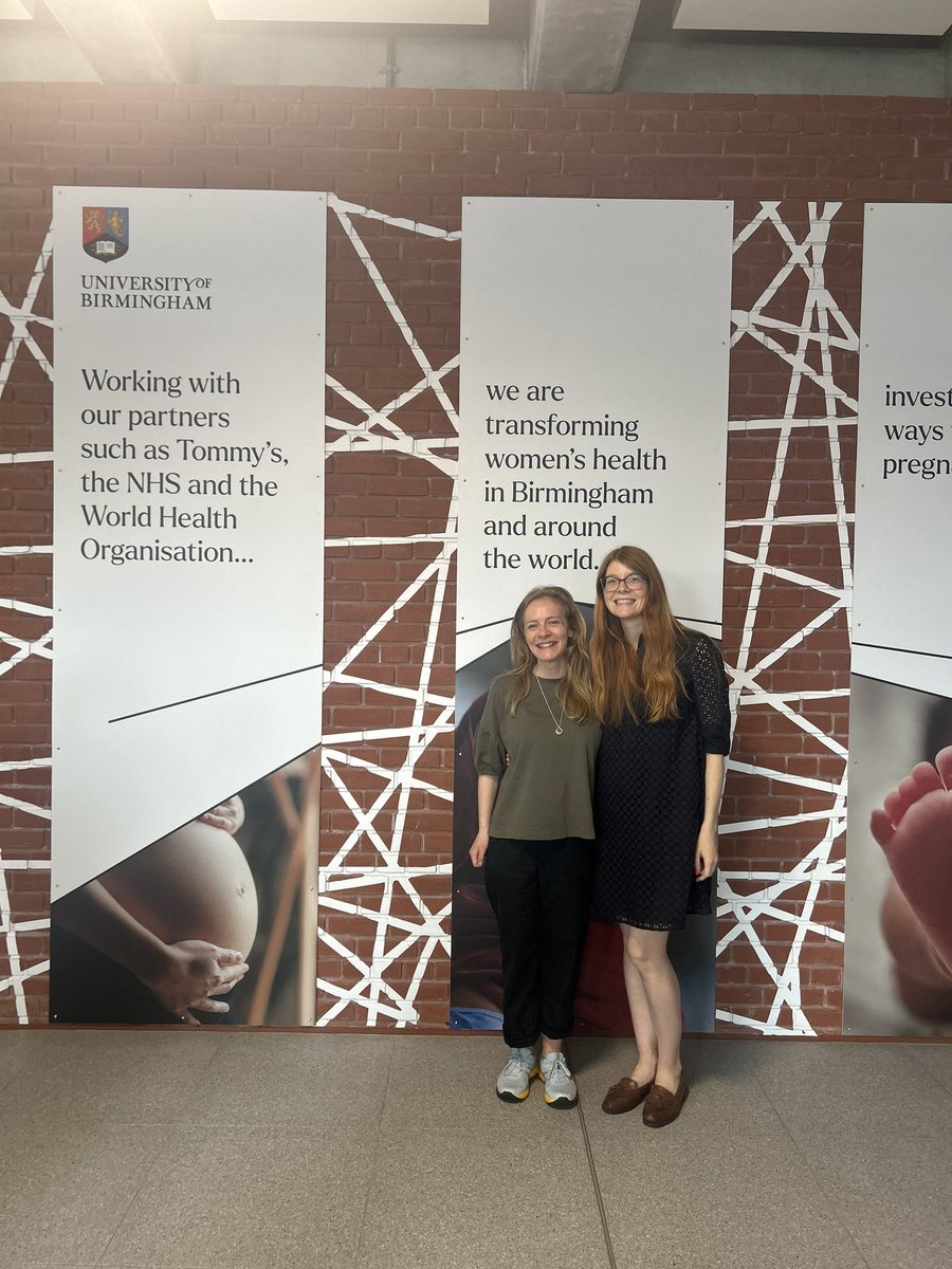gingerkate's tweet photo. Great visit today to the truly awe-inspiring @tommysbham Centre team along with our colleagues in the DHSC Maternity and Neonatal team. Me and @LouiseEShaw were *just a bit* excited to be greeted by this as we arrived at University of Birmingham Station 😆 https://t.co/c7F0mmJkLf