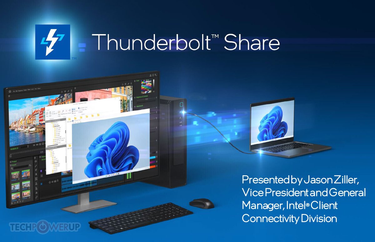 [PR] Intel Announces Thunderbolt Share, a PC-to-PC High-bandwidth Networking Technology tpu.me/m2f7