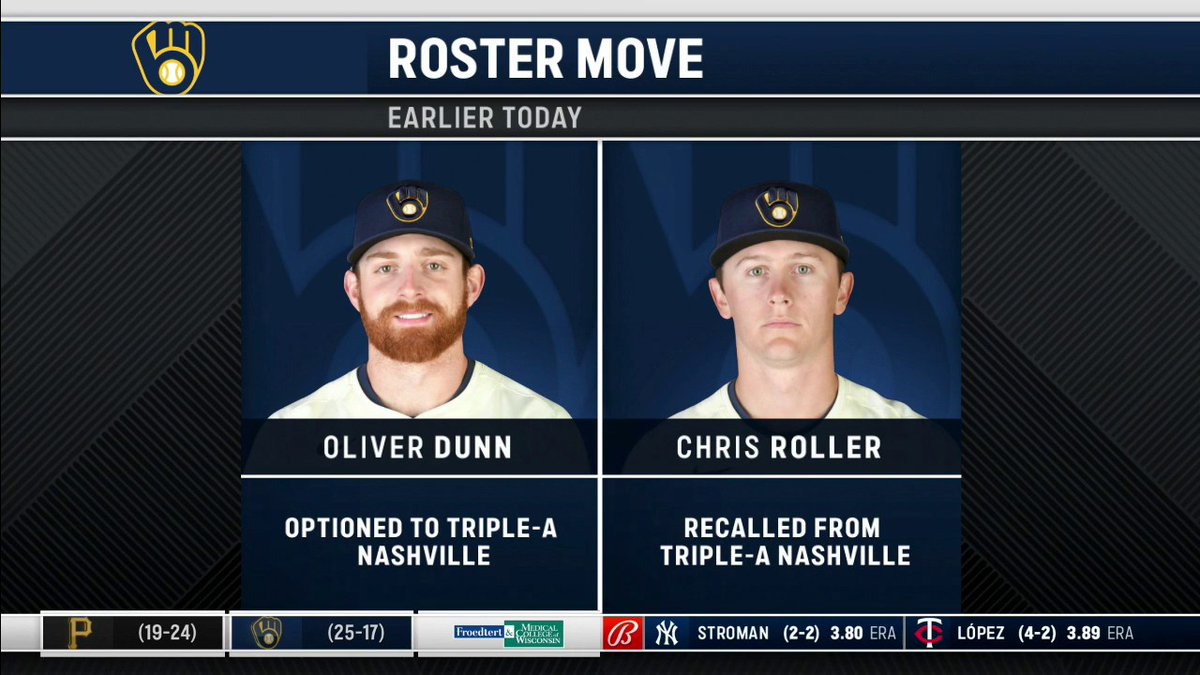 #Brewers roster move 👀