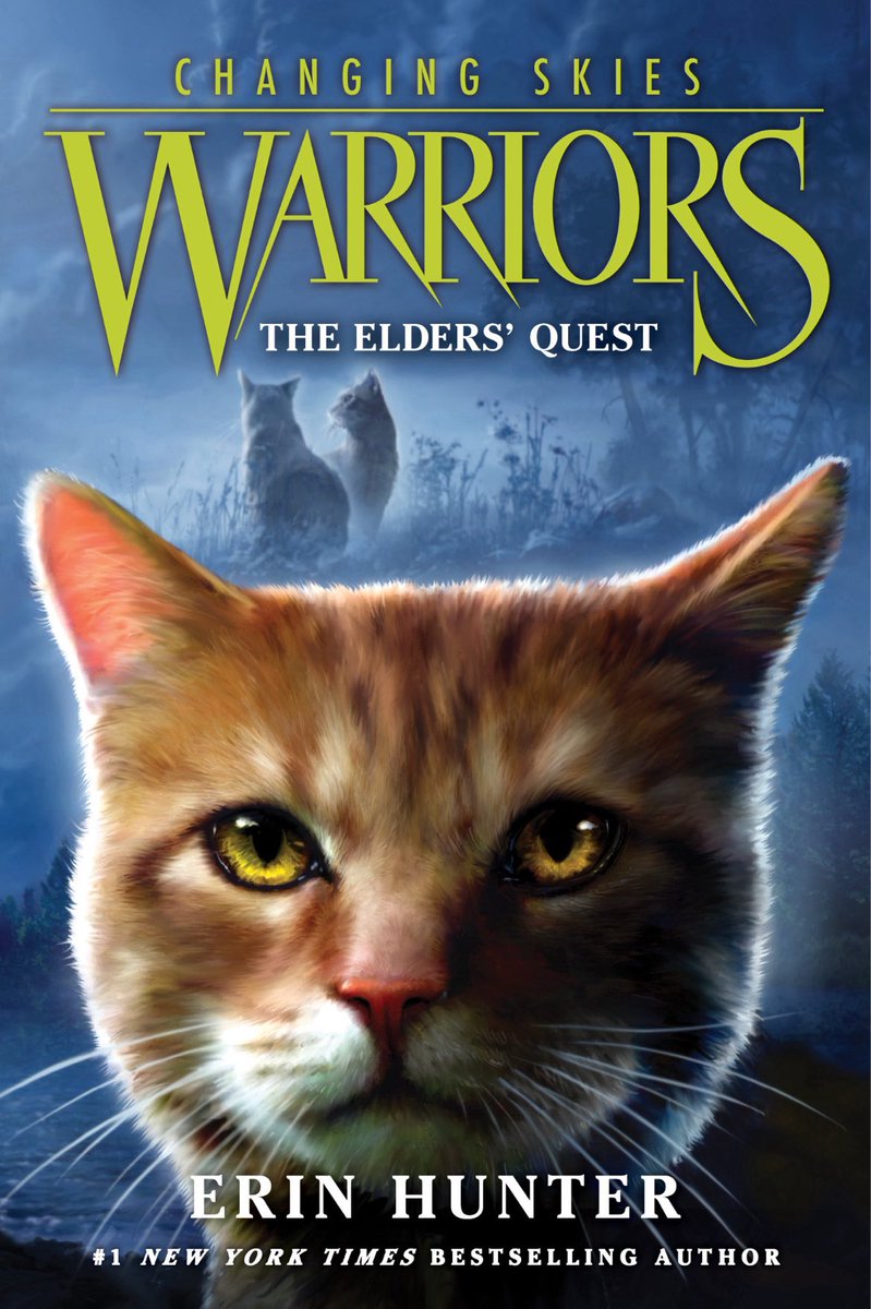 Changing Skies book one’s title, cover and blurb reveal! The book will be called The Elders’ Quest!

warriorcats.com/content/articl…
