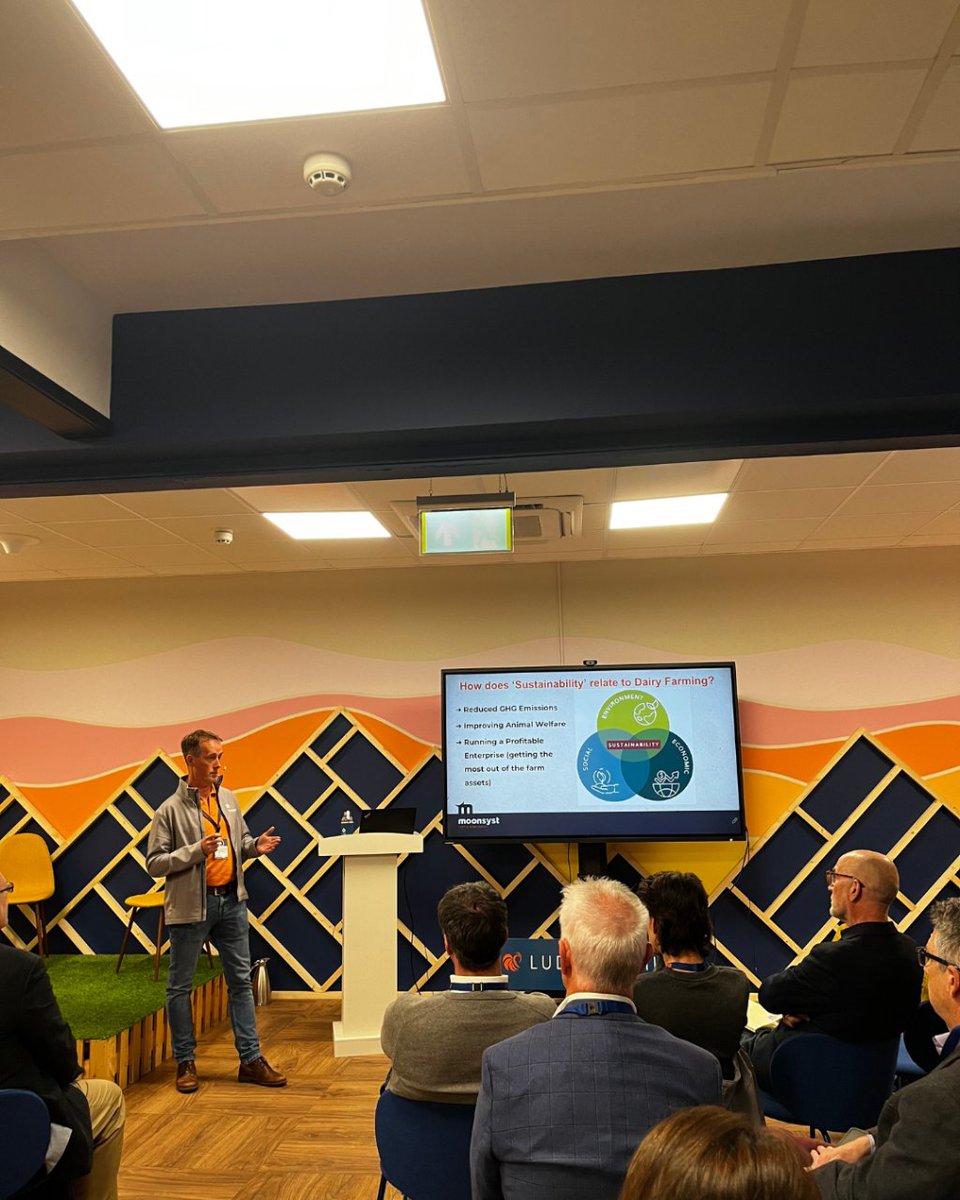 A great event on Monday at Ludgate, Skibbereen, Cork, Ireland ‘EcoTech 2024’ where our Co-Founder and COO, Desmond Savage was speaking on how Technology can help enable improving sustainability on Dairy farms.

#agritech #irishfarming #farmtech #dairyfarming #agritechnology