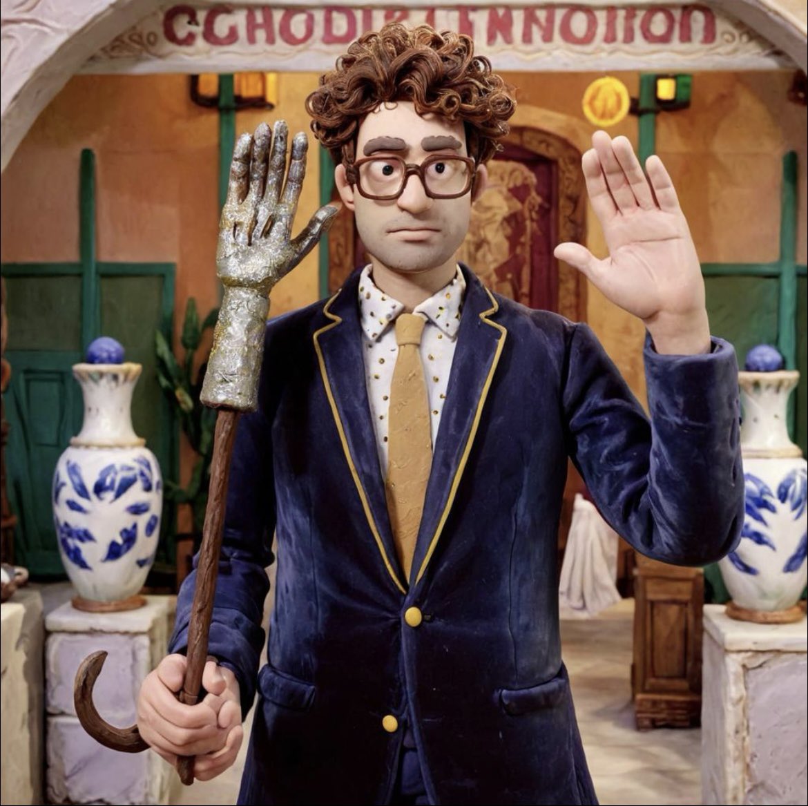 PhilNewtonE's tweet photo. Might as well do the rest of the Maze Masters........β€οΈπ #StephenMerchant #RichardAyoade #AdamConover #CrystalMaze https://t.co/I07xV66rM3