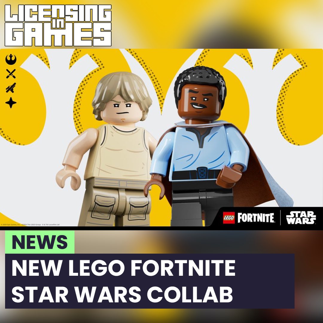 New @LEGO_Group @starwars content comes to @FortniteGame Such as lightsabers, blasters, and more 

Source: readwrite.com

#lego #starwars #fortnite #licensingingames #gamesindustry #gamingnews #gameslicensing #brandlicensing #entertainmentindustry