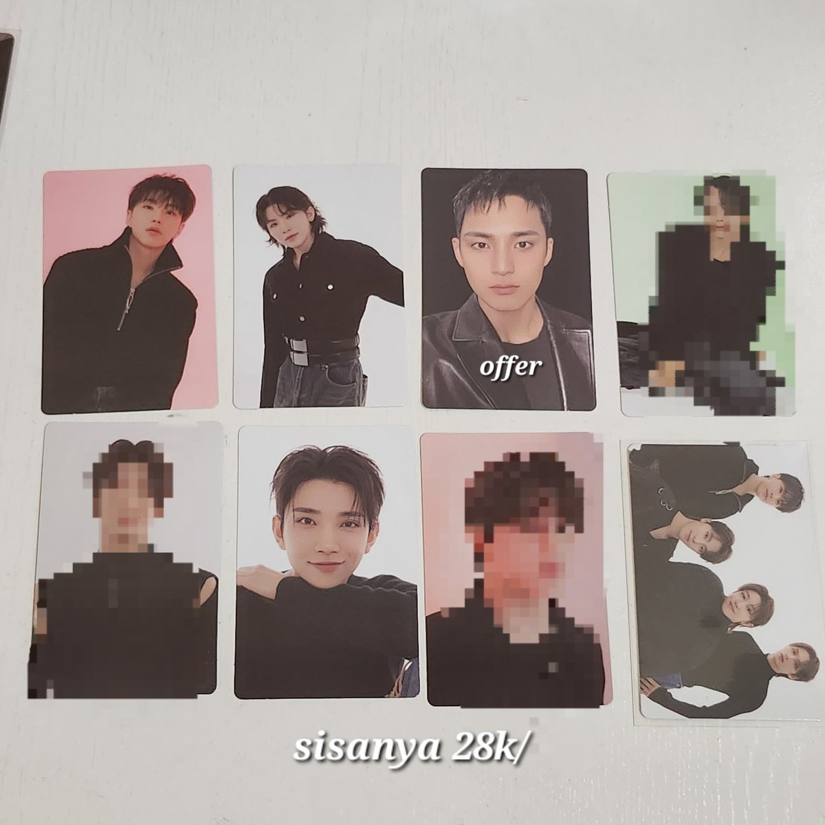 wts tc follow again
dom jkt

hoshi mingyu woozi joshua performance team
please kindly dm me if you're interested, thankyou~♡

please note: price exl biaya adm shopee

tags: follow again trading card tc mingyu selca selfie individual shoot joshua hoshi woozi pepo