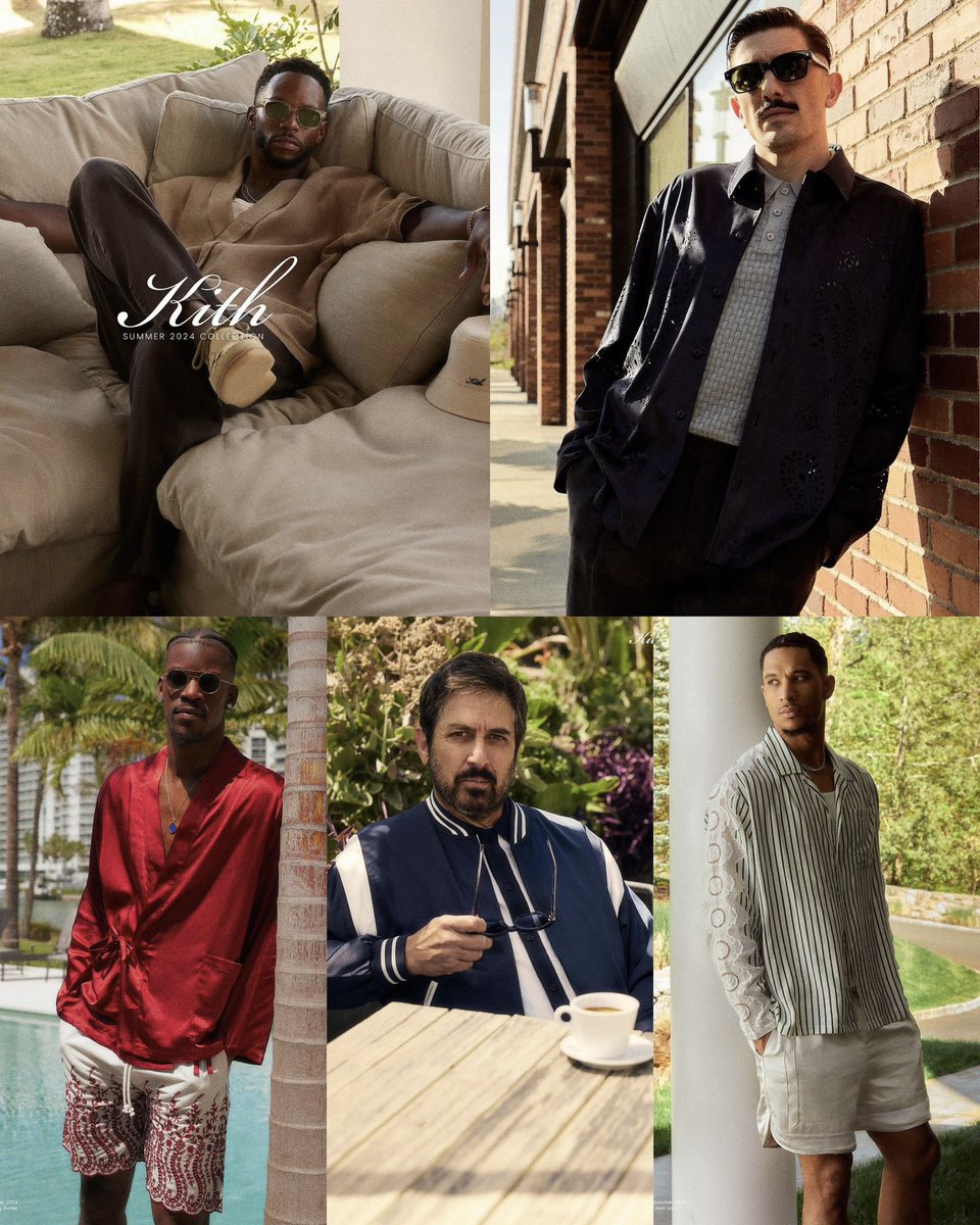 Victor Cruz, Andrew Schulz, Jimmy Butler, Ray Romano & Josh Hart star in Kith’s Summer 2024 campaign