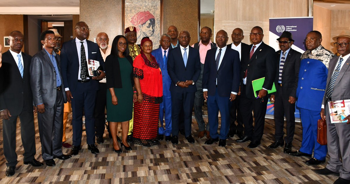 Pleased to have the opportunity to meet with representatives of Cameroonian employer and worker organizations while in Yaoundé. We emphasized the importance of social dialogue to finding durable solutions to world of work challenges and achieving greater #SocialJustice.