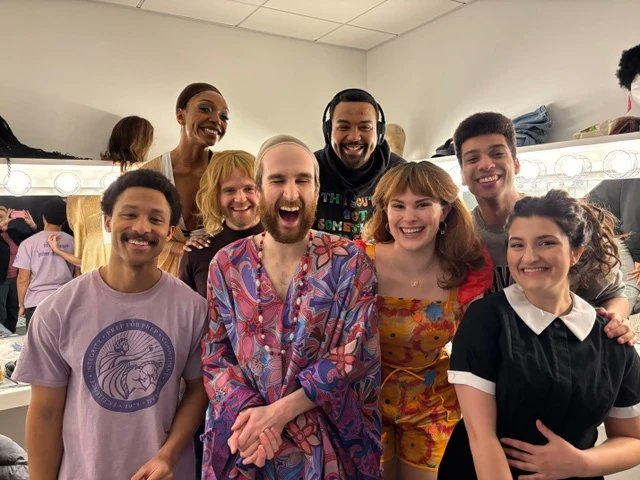 shaneannyounts's tweet photo. NYU Grad Acting Class of 2024 in their joyful production of “Hypochondriac”. Their last show and now they are out in the world. Well, almost - we still have the Tisch Salute but I miss them already. 
#nyugradacting #nyugradactingalumni #nyutisch #itsagaaa #gradactingclassof2024 https://t.co/RHcm2tZQHE