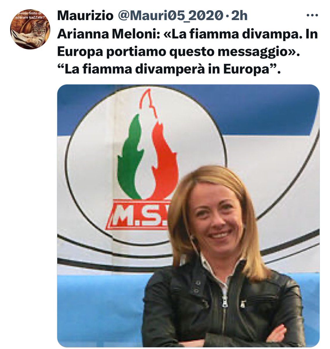#carobenzina con questi prezzi allucinanti della benzina anche la fiamma del MSI farà fatica ad accendersi, ditelo ad Arianna Meloni. #15maggio #fuoridalcoro #14maggio #tagadala7 #milano #elezionieuropee2024 #elezioni