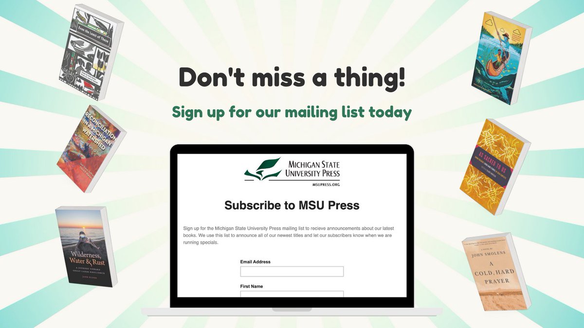 🌟 Sign up for our mailing list and be the first to know about exclusive offers, and exciting new releases. Don't miss out – join our community today! Sign up here: mailchi.mp/msu/join-our-m…