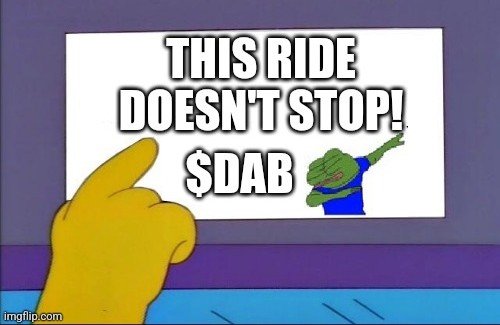 Haters thought they had us yesterday

NOPE

We will continue to DAB ON EM 

all the way to the top!