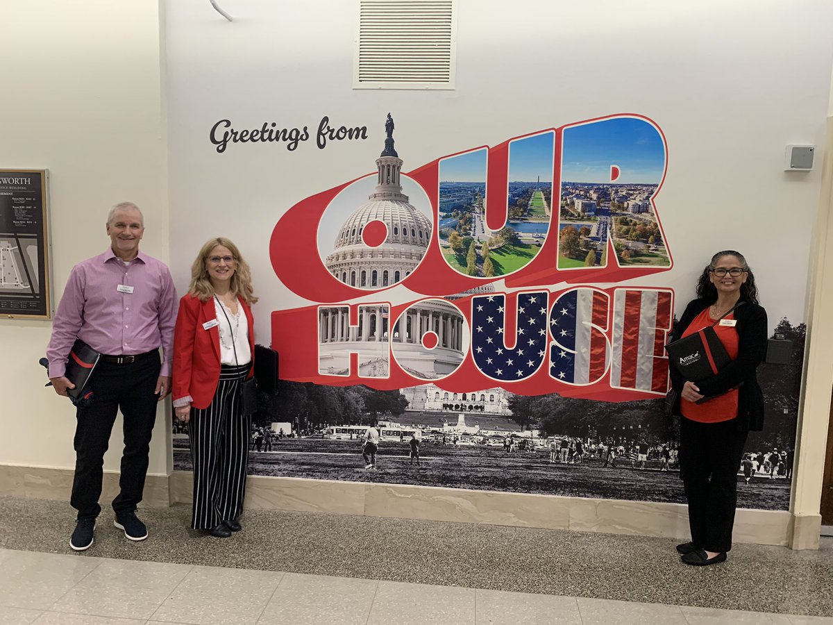 Who’s house? Our house! .@AMACAction Delegates hitting Capitol Hill hard on our Fly-In day! 🇺🇸🦅 @AMACforAmerica @TheRebeccaWeber 👇