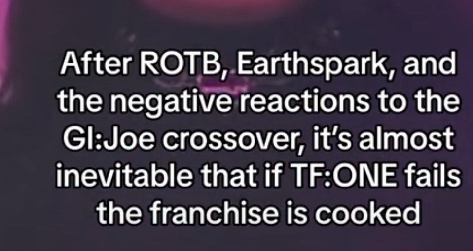 Remember yall, twitter is a bubble cause this is a genuinely fucking stupid statement 
Rotb got a sequel, earthspark got a season 2, and the toys are selling insanely fast.
JUST BECAUSE YOU DON’T LIKE SOMETHING DOESN’T MEAN ITS FAILING AND IT SUCKS