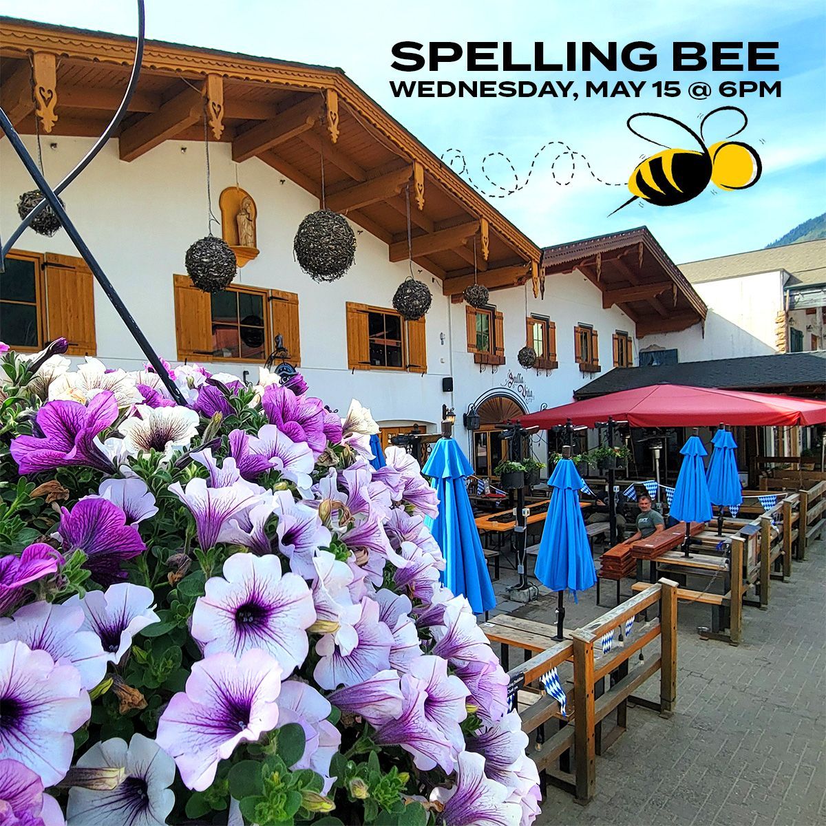 Spelling Bee tonight at 6pm at our taproom! To participate, sign up here: buff.ly/3wBppJL , or in person before 6pm. Gift cards for the winners and fun times for all!