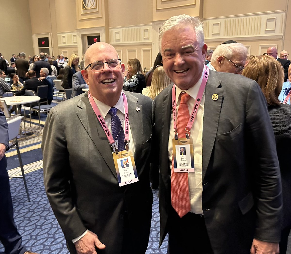 Congratulations to Congressman David Trone on a hard fought race. I thank him for his work as a dedicated public servant and passionate advocate for his fellow Marylanders.