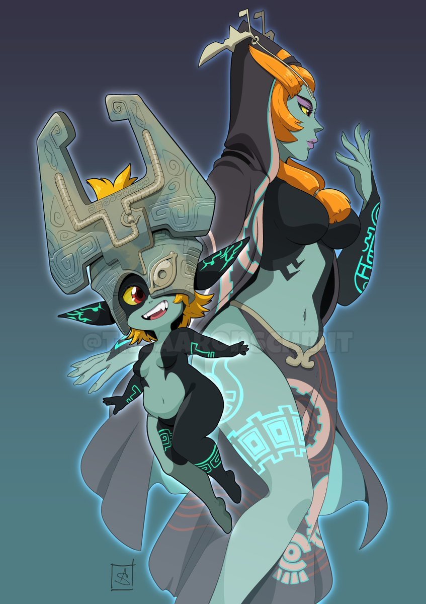 Did I see something about appreciating Midna on my feed recently? Well, either way, have some Midna art. You're welcome.