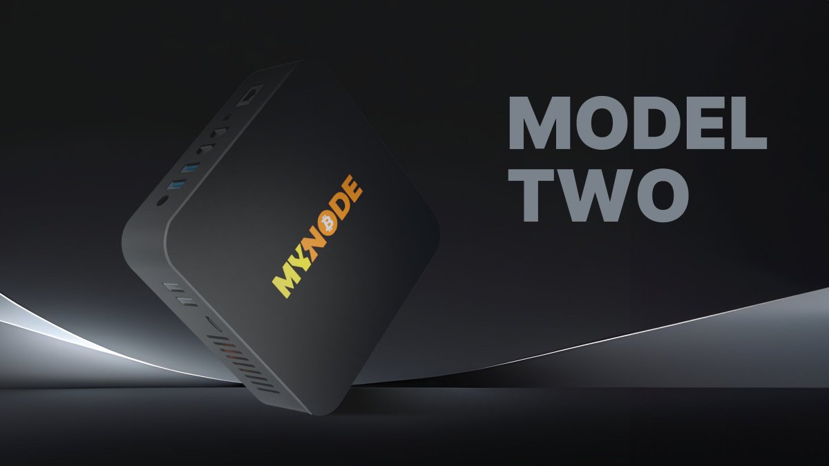 mynodebtc's tweet image. Experience the power of #myNode with the Model Two! 📦

It includes myNode premium software, support, and our highest quality hardware, including an Intel Processor, 8GB RAM, 32GB SD Card, and a 2 TB SSD for running #Bitcoin, #Lightning ⚡, and more!