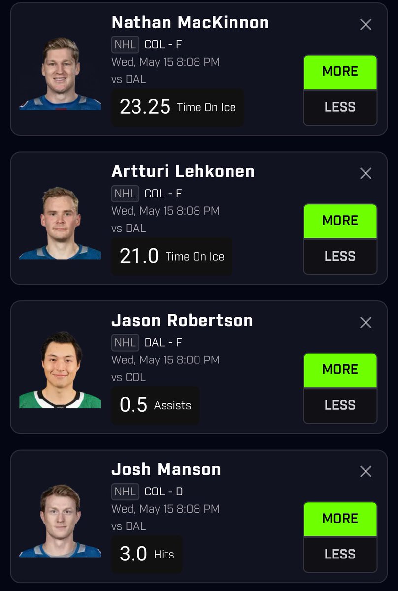 We gettin it back in blood today. 😈 get it before the bumps. 🍀 #DFS #GamblingTwitter #GamblingX #NHL #NHLPicks #NHLPlays #PlayerProps #NHLProps #PrizePicks #PrizePicksNHL #GamblingCommunity #BettingX #BettingTwitter #PrizePicksProps