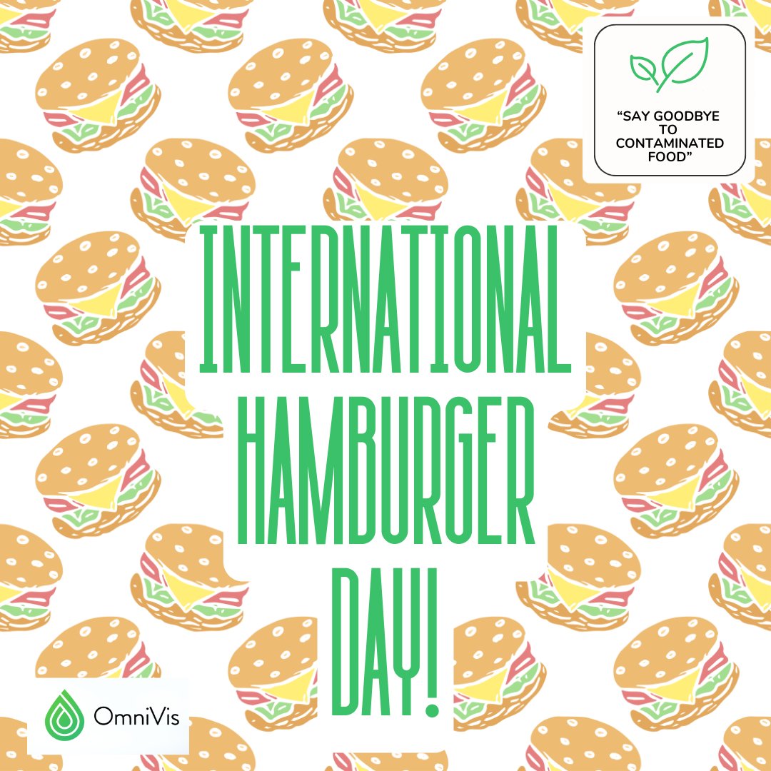 🍔Tomorrow is International Hamburger Day! To all the Beef processors and manufacturers: Our rapid testing technology guarantees that the meat you provide to consumers is free from harmful pathogens, keeping their burger experience safe and delicious!

#InternationalHamburgerDay