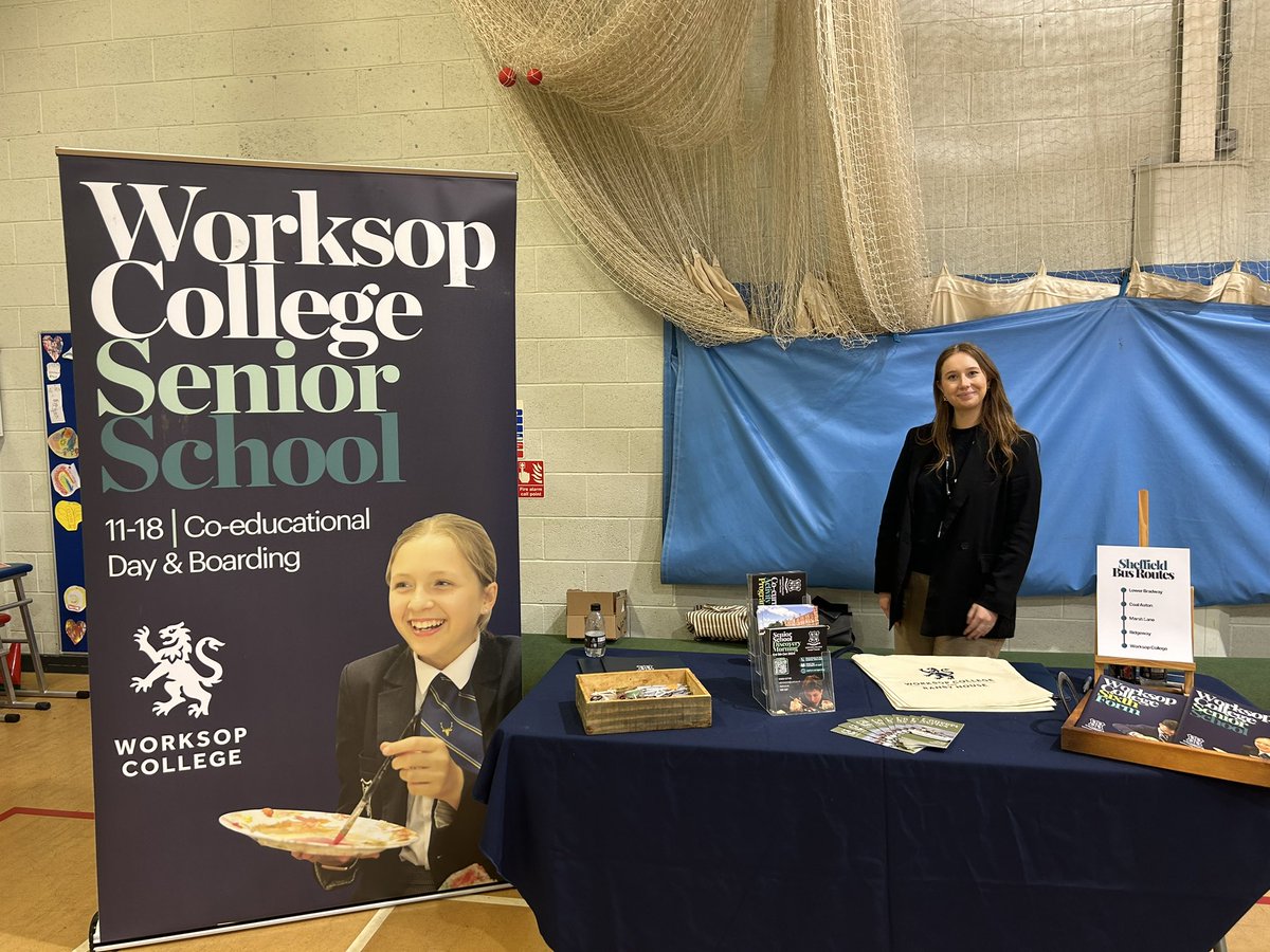 We’ve had a wonderful time at Mylnhurst School this afternoon - we met so many lovely families and had the opportunity to tell them all about Worksop College 😃 Thank you for having us @HeadMylnhurst!