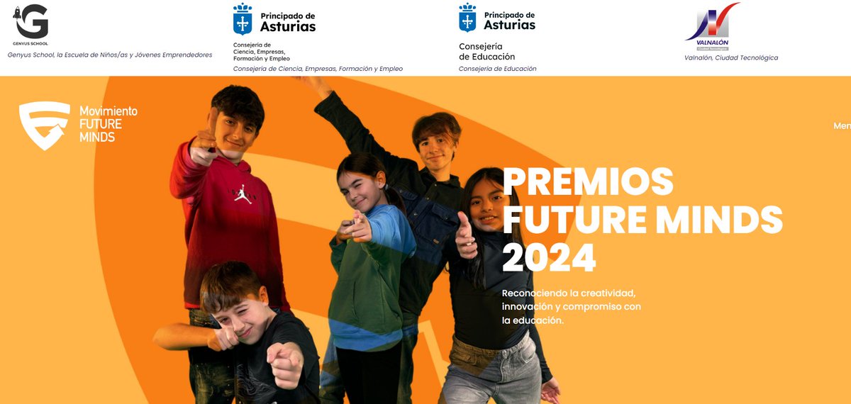 🏆El @GobAsturias apoya el emprendimiento juvenil con los premios regionales y nacionales 𝐅𝐮𝐭𝐮𝐫𝐞 𝐌𝐢𝐧𝐝𝐬 𝟐𝟎𝟐𝟒 💡El certamen está dirigido a centros de Primaria y Secundaria 📆Inscripciones hasta el 20 de mayo Más info ℹ️ acortar.link/lzZ02F