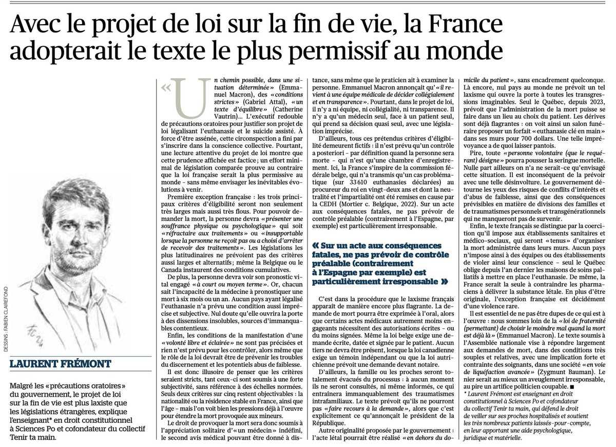 Les sales macronards considèrent que les unités de soins palliatifs coûtent un pognon de dingue, alors vous êtes priés de 'quitter dignement' ce monde, c'est-à-dire à bas coût.