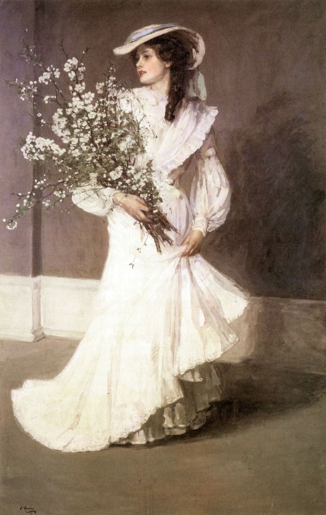 Spring, by Irish painter Sir John Lavery (1904). Musée d'Orsay.