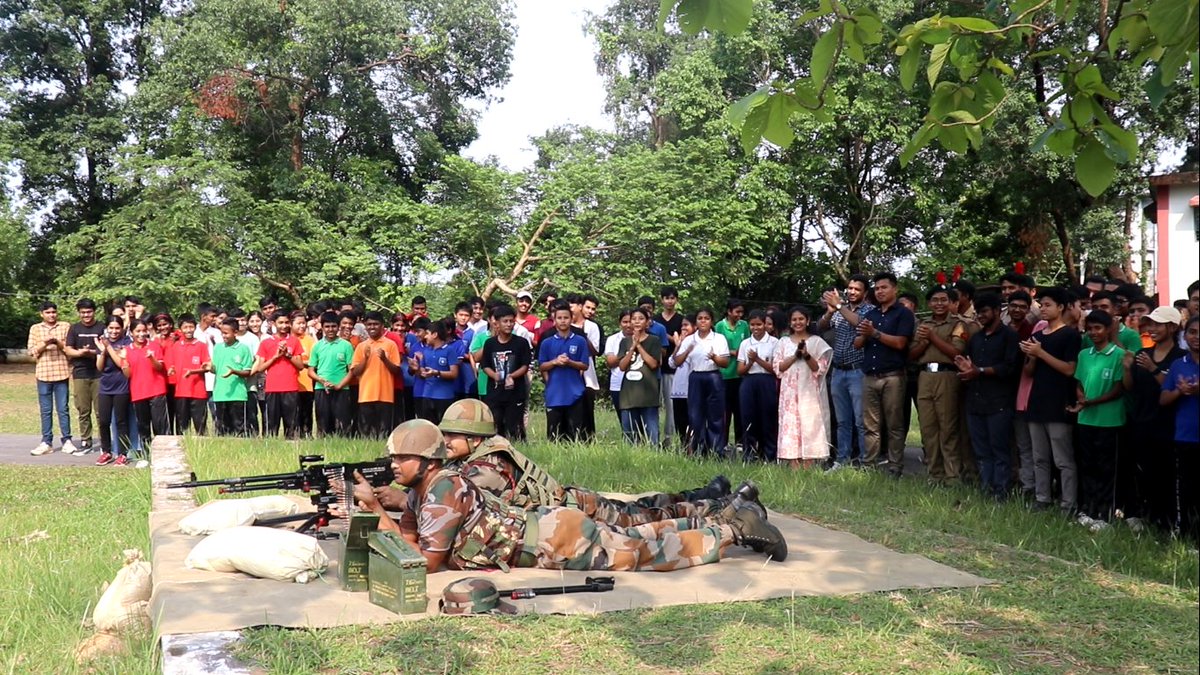 official_dgar's tweet photo. ASSAM RIFLES ORGANISES "A DAY WITH ASSAM RIFLES" FOR CHILDREN OF TRIPURA
#AssamRifles in Agartala organised" A Day with Assam Rifles" for children of Agartala at Agartala and Udaipur, #Tripura on 13 May 2024 with an aim to give a glimpse of the life of soldiers to the children and encourage them to join #ArmedForces. A total of 92 Children actively participated in various events. @adgpi @HMOIndia @PIBHomeAffairs