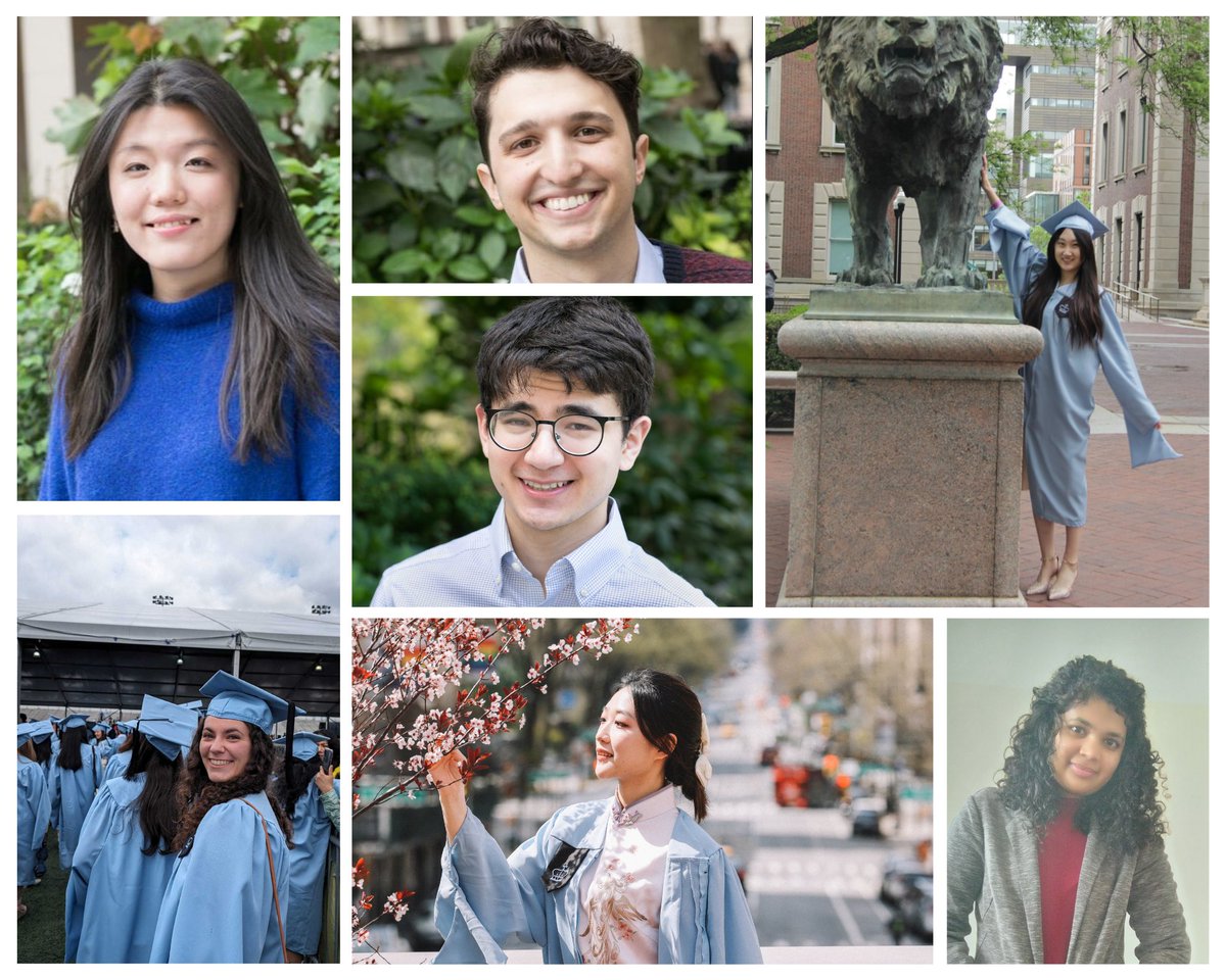 Columbia - Irving Institute for Cancer Dynamics (@cancer_dynamics) on Twitter photo 🎓 Hats off to the 2024 graduates, Elisa Bergomi, Zijin Xiang, Amanda Samuel, Zhihan Liu, Russell Kunes, Michael Pressler, Jia Yi Zhang, and all the graduates of <a href="/Columbia/">Columbia University</a>! Wishing you success in your next chapter! #Columbia2024 #SEASTheWorld2024 🎓 Hats off to the 2024 graduates, Elisa Bergomi, Zijin Xiang, Amanda Samuel, Zhihan Liu, Russell Kunes, Michael Pressler, Jia Yi Zhang, and all the graduates of <a href="/Columbia/">Columbia University</a>! Wishing you success in your next chapter! #Columbia2024 #SEASTheWorld2024
