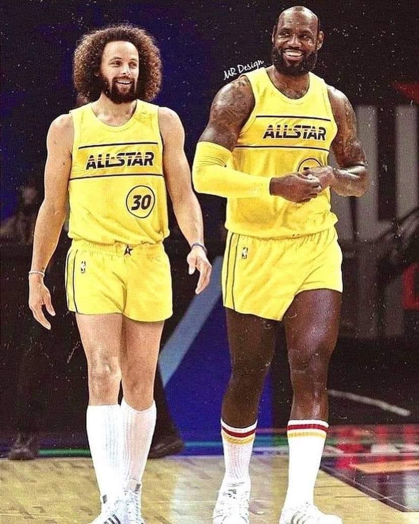Imagine Stephen Curry & LeBron James from the 1970's in their 20's LOL! 🤣