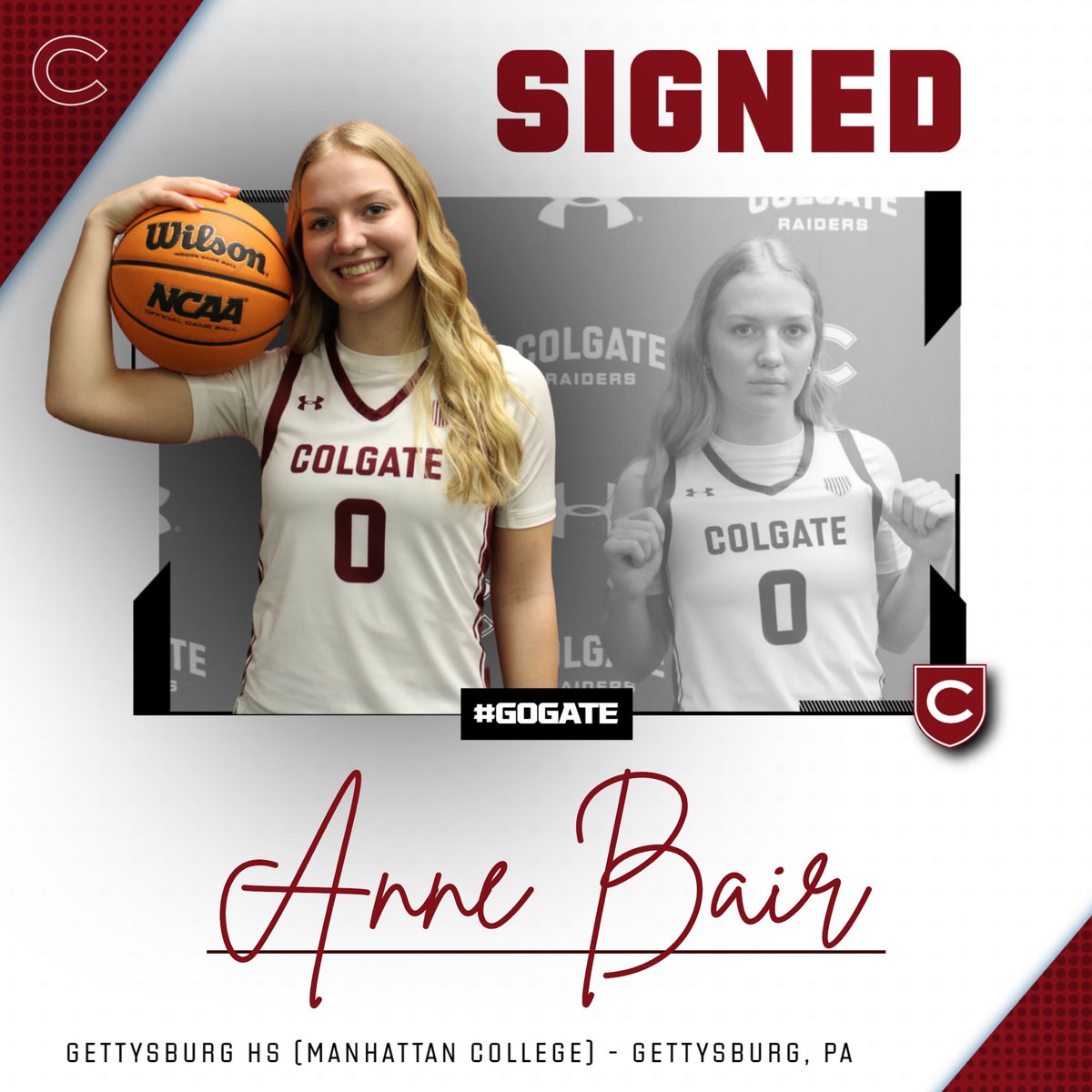 𝕊𝕀𝔾ℕ𝔼𝔻 | 𝔸𝕟𝕟𝕖 𝕓𝕒𝕚𝕣 Welcome to the family @annebair24 ! Excited to get to work 💪 #GoGate