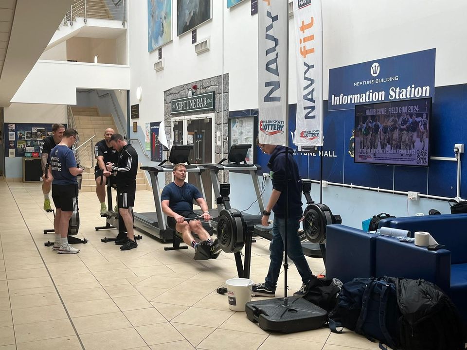 Our Engagement team has been busy this week representing RNRMC at HMNB Clyde's field gun fundraising event and HMS Sultan's wellbeing day. To read more about wellbeing days, click here: rnrmc.org.uk/news/hms-sulta…