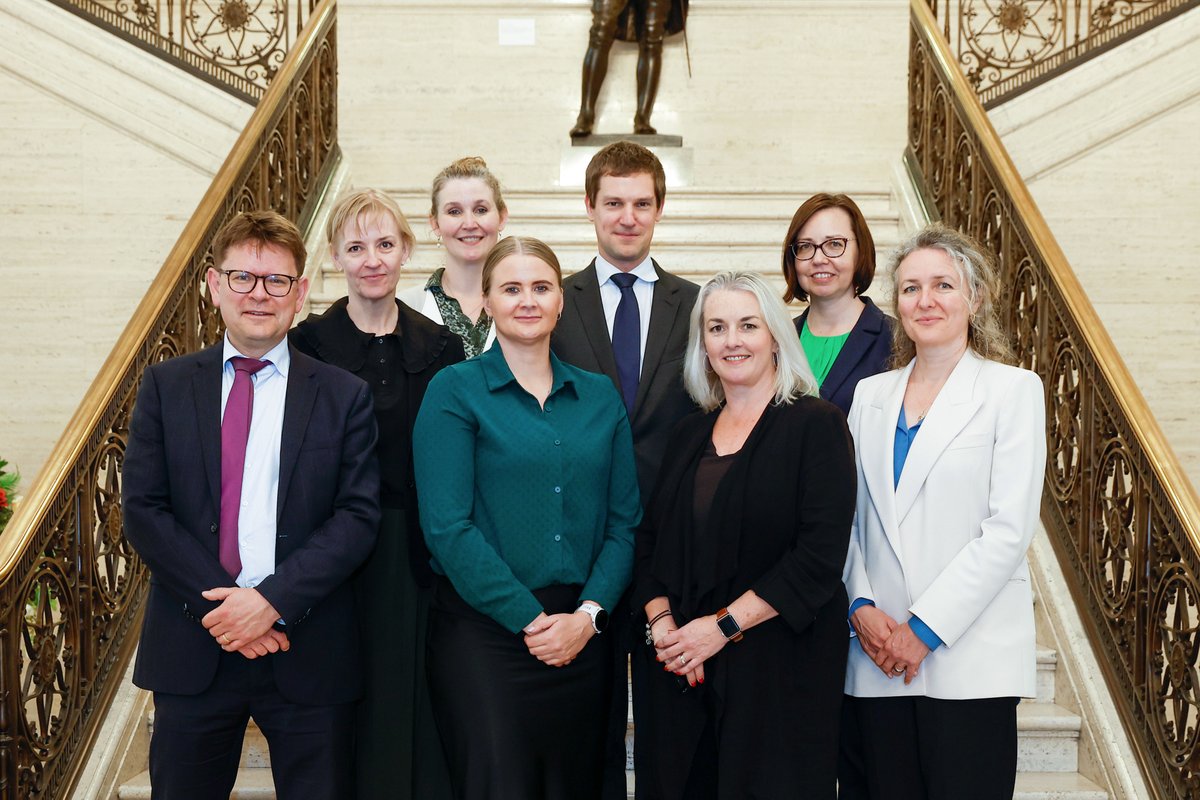 Junior Ministers Pam Cameron and Aisling Reilly held a constructive meeting with deputy Ambassadors for Norway, Sweden, Finland, Belgium, Iceland, and Denmark. The Ministers highlighted the importance of the European markets as trade partners and discussed how best to capitalise